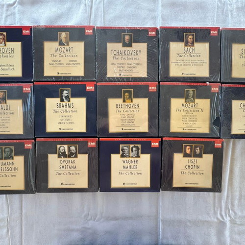 Classical music CD collection EMI new, 90 CDs