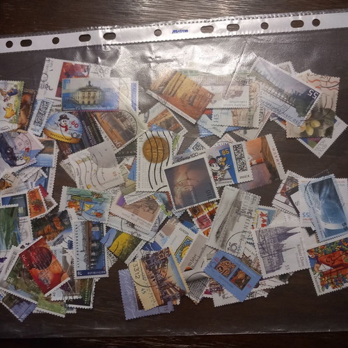 German stamps pack of 150 plus, like new, post-2000
