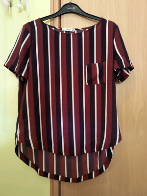 Striped summer blouse Mango like new, multicolor, size M
