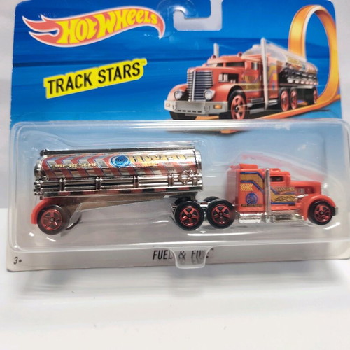 Hot Wheels Diecast Track Stars Fuel & Fire Rig Truck new