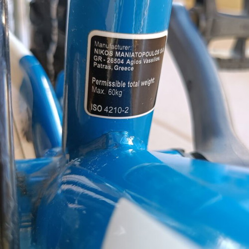 Ideal Condor 20' children's mountain bike used, 6-speed, blue
