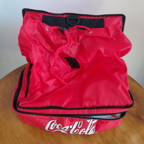 Coca Cola insulated bag used with 2 compartments