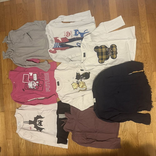 Large clothing set for 5-year-old girl, 30 pieces