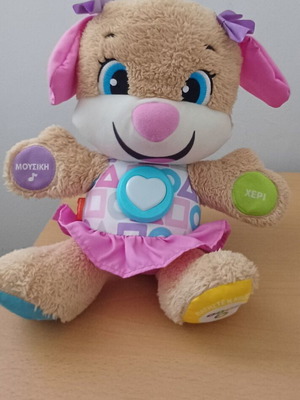 Fisher Price educational puppy toy like new for 6 months