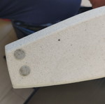 Stone decorative sailboat like new