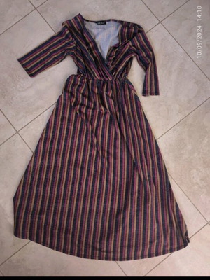 Long dress with 3/4 sleeve like new