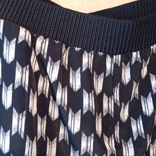 H&M summer pants blue and white new, size XL