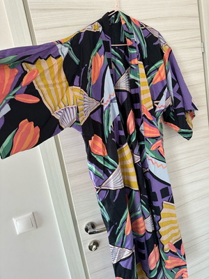 Kimono like new, multicolored, one size
