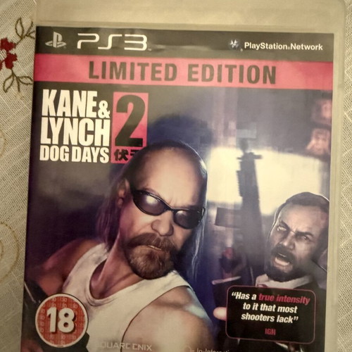 Kane and Lynch 2 Limited Edition PS3 game