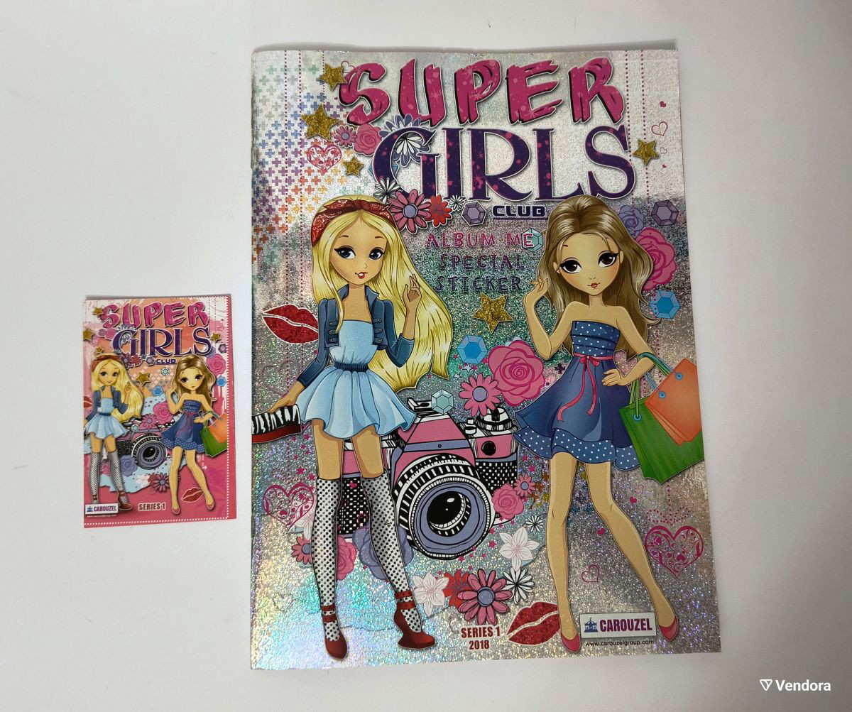 Super girls 2018 Sticker Album 1st Series… - € 3,00 - Vendora.cy