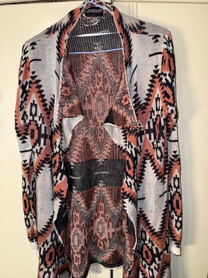 Boho knit cardigan MyHollis new, one size