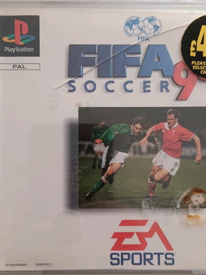 FIFA soccer 96 για PlayStation (PS1) μεταχειρισμένο, κομπλέ με manual