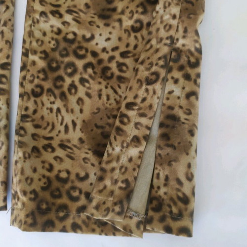 BSB Large pants used with animal print and side zipper