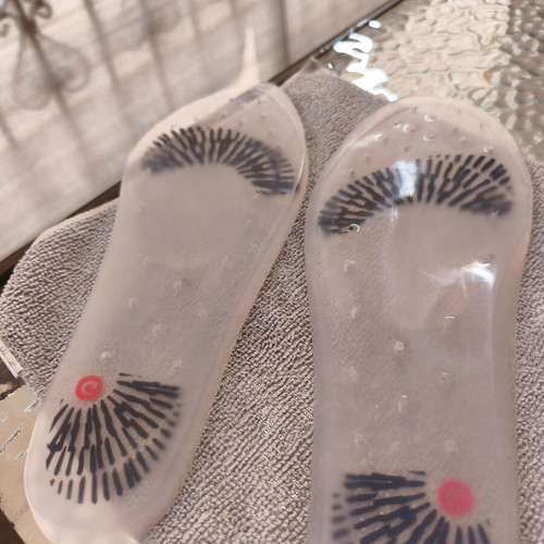 Silicone Shoe Insoles like new, size 43/44, Christou brand