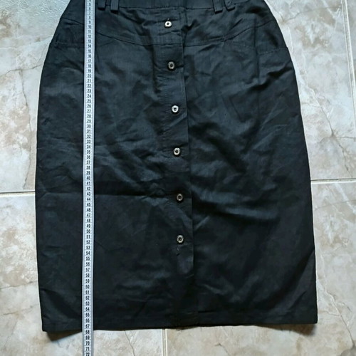 Dionusos summer skirt new, cotton, black, size L