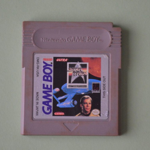 Star Trek and Star Trek Next Generation games for Game Boy used