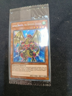 Yu-Gi-Oh Armed Dragon card ultra rare foil limited edition like new