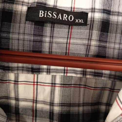 BISSARO men's shirt XXL like new, multicolor