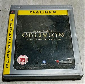 PlayStation 3 elder scrolls IV oblivion GOTY edition