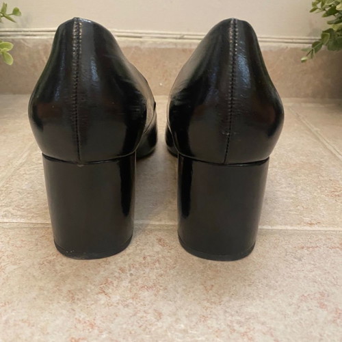 Zara pumps used with square heel, size 39, black
