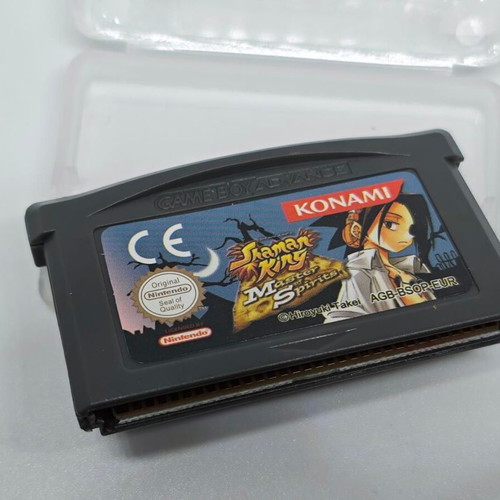 Shaman King Master of Spirits Game Boy Advance cartridge like new