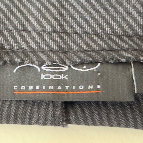 New Look striped shorts size M like new, black and grey