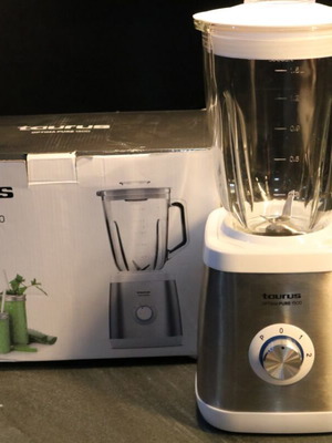 Μπλέντερ Taurus Optima Pure 1500W νέο με γυάλινη κανάτα 1,5 λίτρου