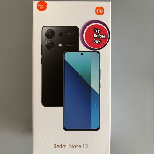 Xiaomi Redmi Note 13 Black 6GB RAM 128GB ROM new
