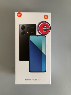 Xiaomi Redmi Note 13 Black 6GB RAM 128GB ROM new