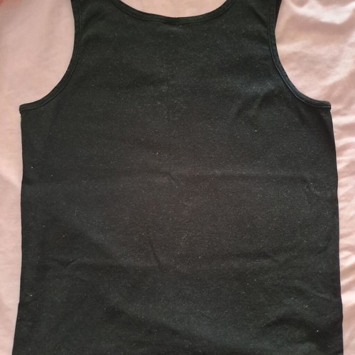 Sleeveless tops used, pack of 2, cotton, size M