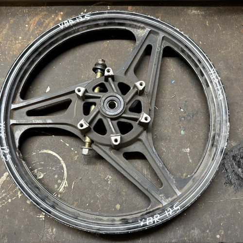 Yamaha YBR 125 Front Wheel Used, Aluminum Cast with Axle