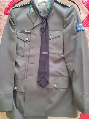 Στολή στρατού αξιωματικού τεθωρακισμένων σαν καινούργιο