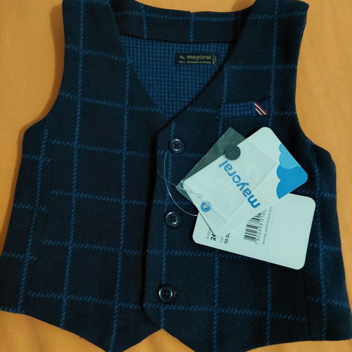 Mayoral jacket and vest new, size 9 months