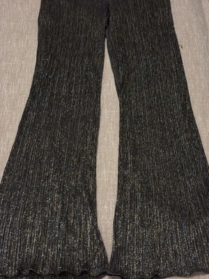 Zara pants black size S used, fitted top and wide bottom