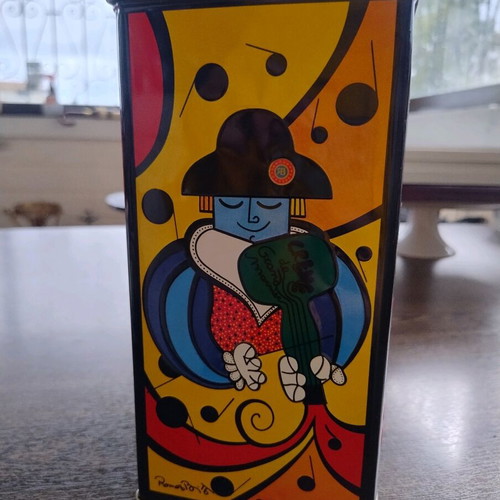 Vintage 1990 metal container Creme de Grand Marnier
