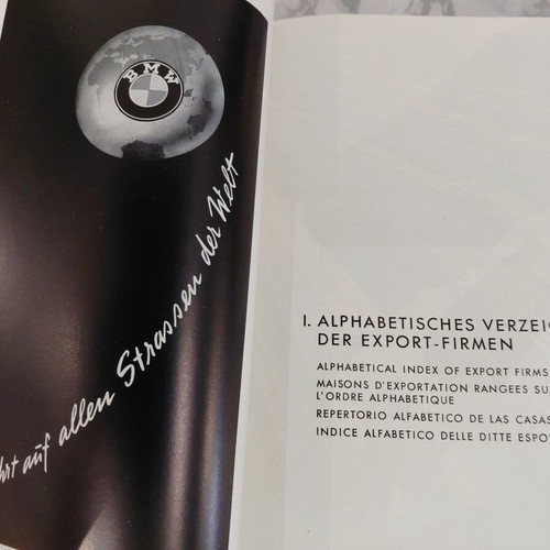 Export Katalog für Oberbayern und Niederbayern 1955 book
