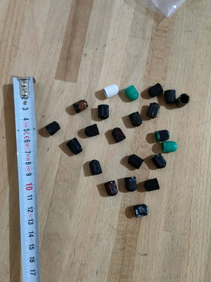 Valve caps used, pack