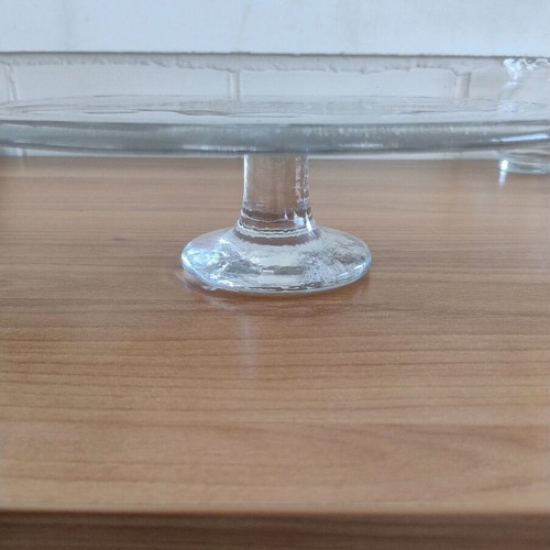 Handmade cake/tart stand like new, diameter 33.5 cm