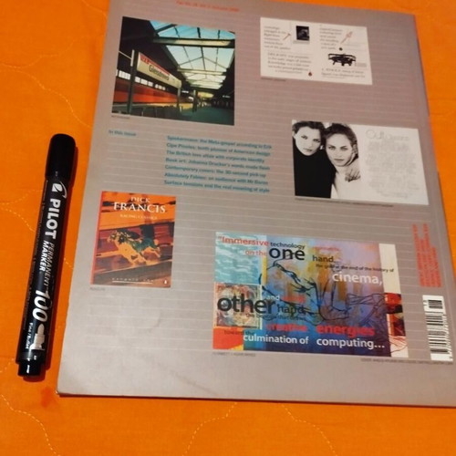 Eye #18, Vol. 5, graphic design magazine new, autumn 1995
