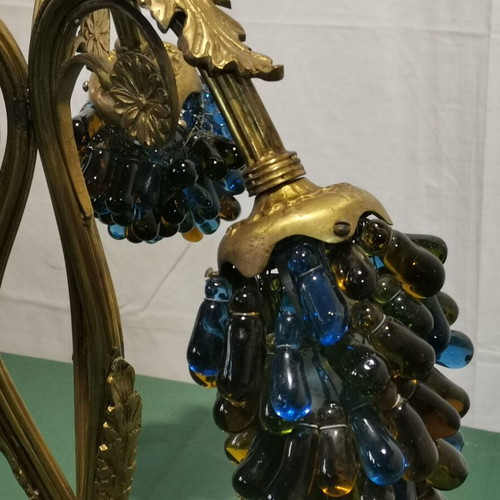 Bronze lamp used, vintage 1960