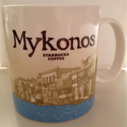 Starbucks Coffee City Mug Mykonos like new