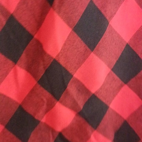 Paranoia Checked Dress like new, medium, short sleeve, black and red