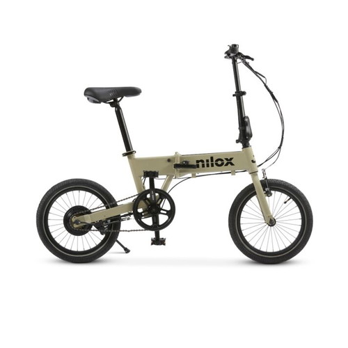 Nilox J2 electric folding city bike, beige