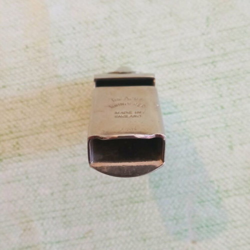 The ACME Thunderer Vintage Metal Whistle Made in England like new