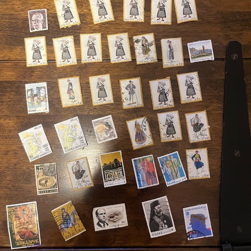 Stamps new, collection from 1970 and foreign