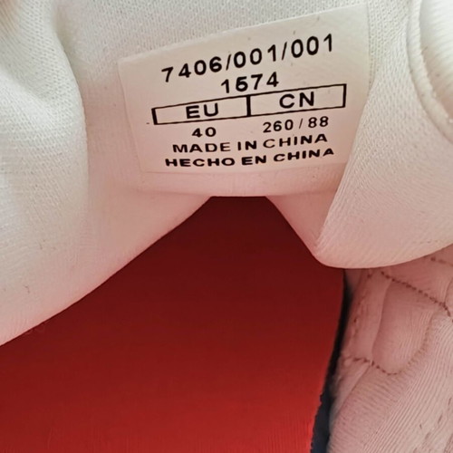 Zara sports shoes, insole 25 cm, white