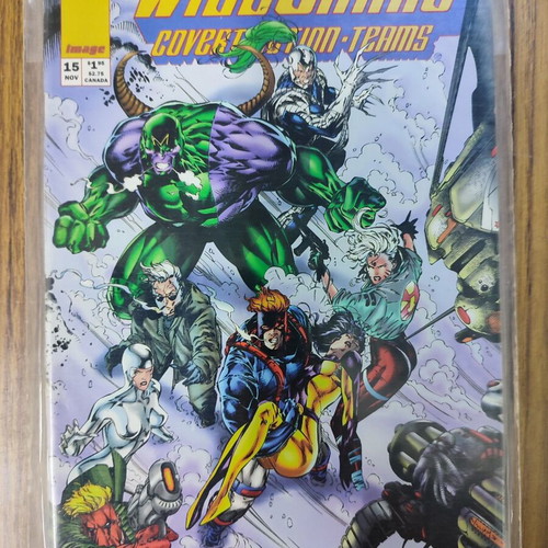 Wildc.a.t.s comic used issue 15