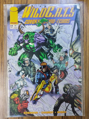Wildc.a.t.s comic used issue 15