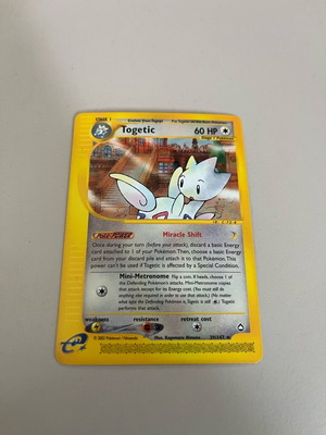 Togetic 39/147 AQ Normal card like new