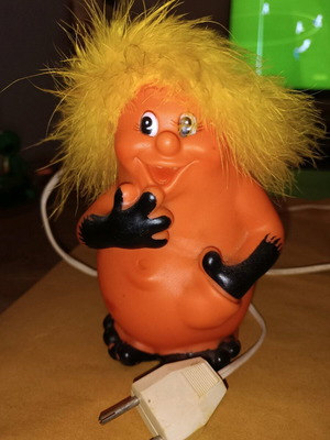 Φωτιστικό ΒΙΦΙ μεταχειρισμένο, λαστιχένιο με κόκκινο φως